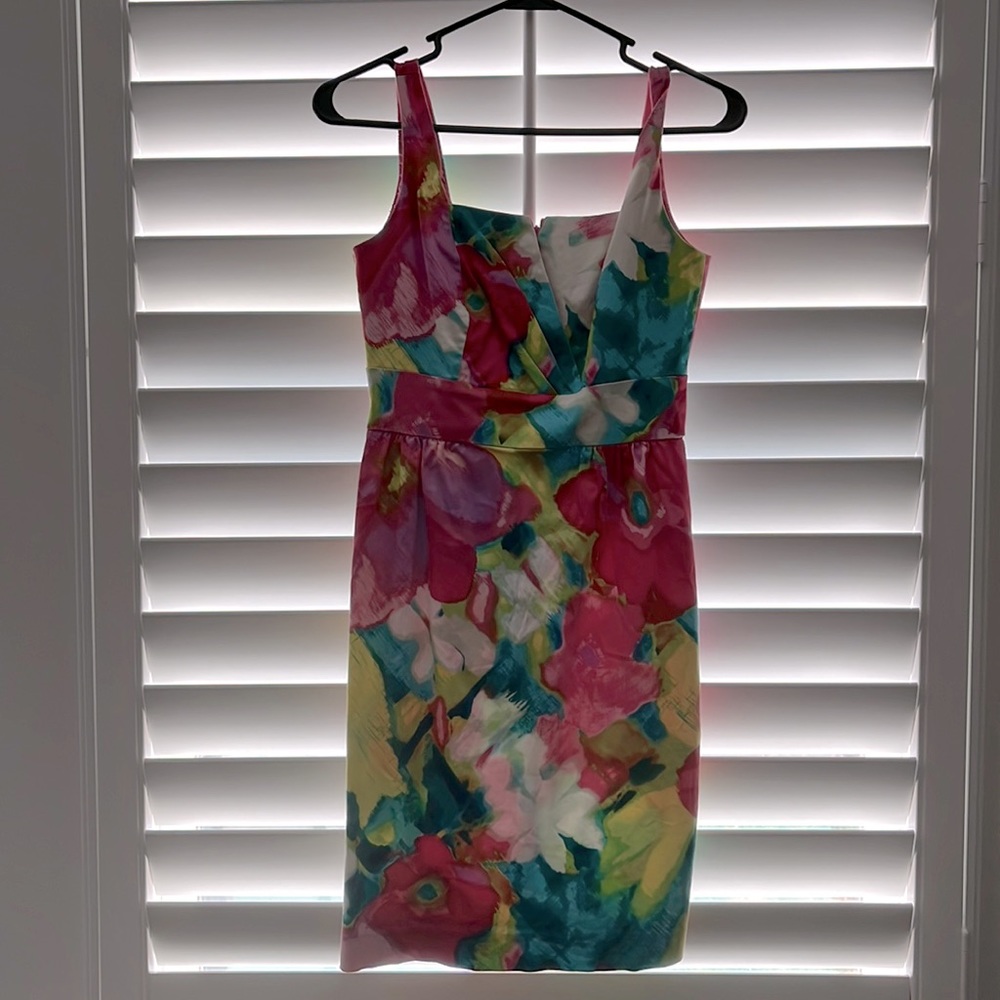 Womens bright floral dress